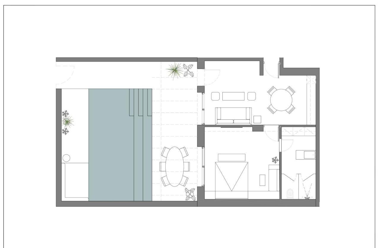 Suite avec Piscine Privée - Vue sur Jardin