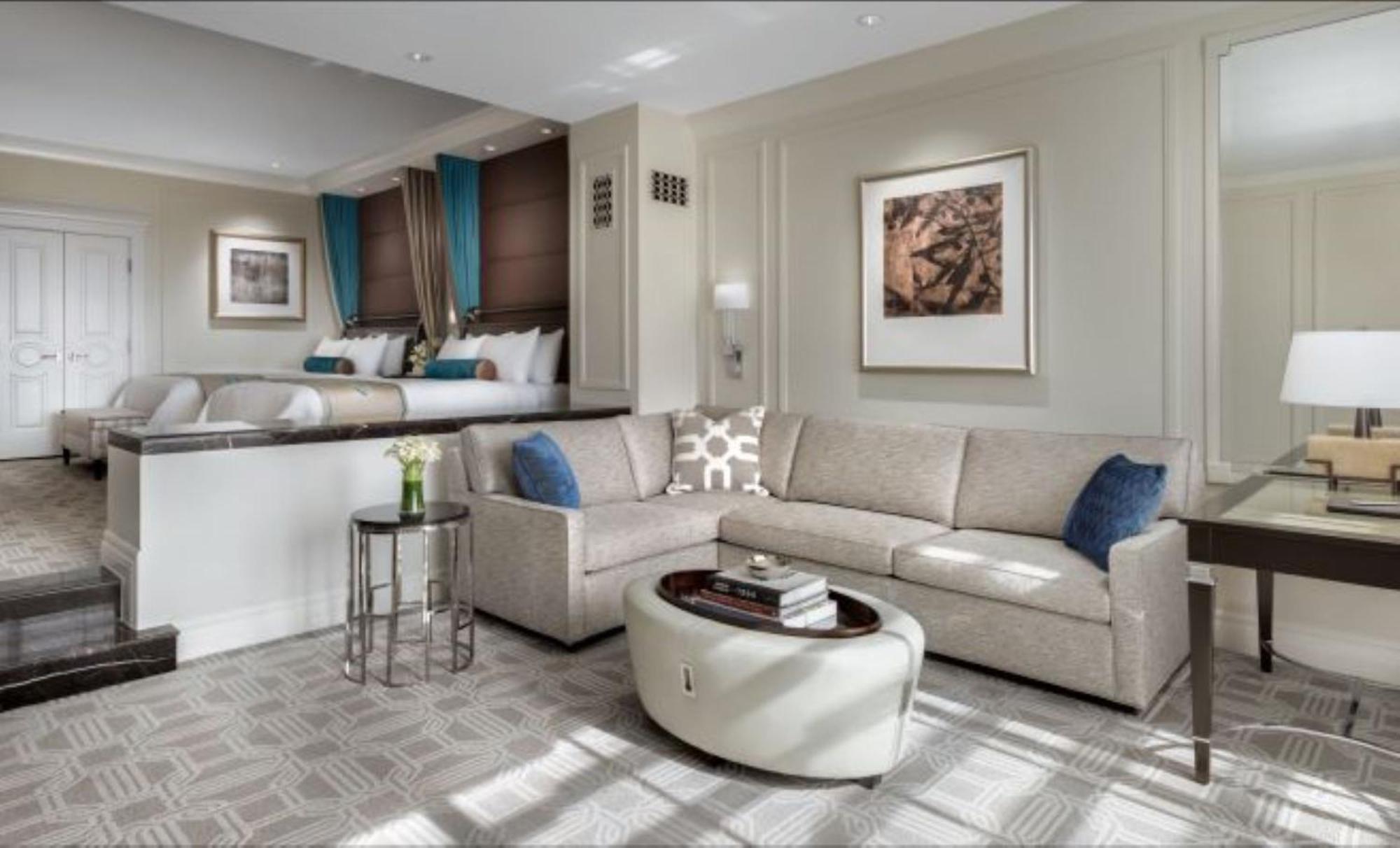 Palazzo Luxe Suite met 2 Queensize Bedden en Uitzicht op Sphere