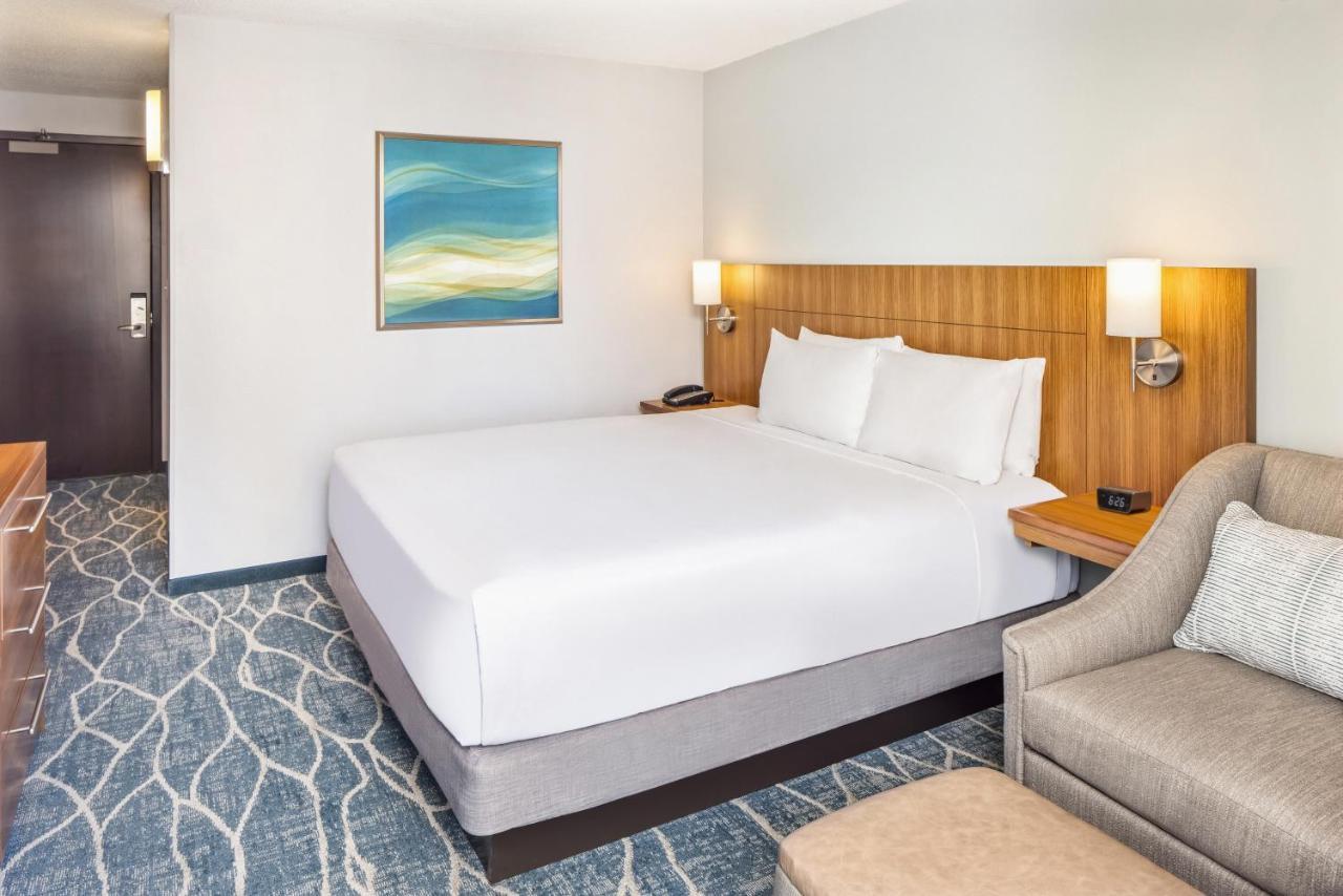 Habitación Deluxe con sofá cama y vistas a la ciudad - 1 cama extragrande
