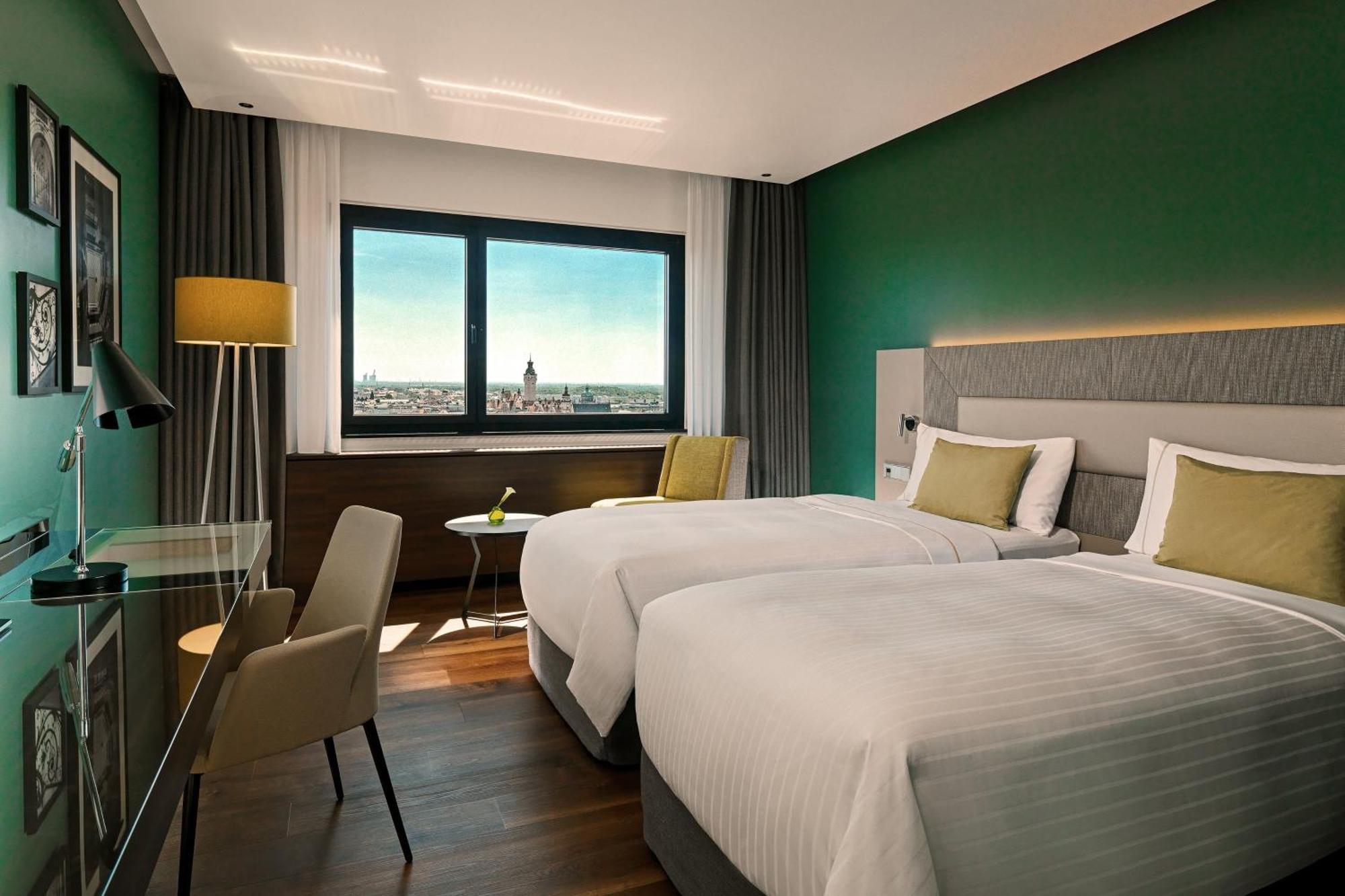 Grande Chambre Lits Jumeaux Deluxe - Vue sur Ville