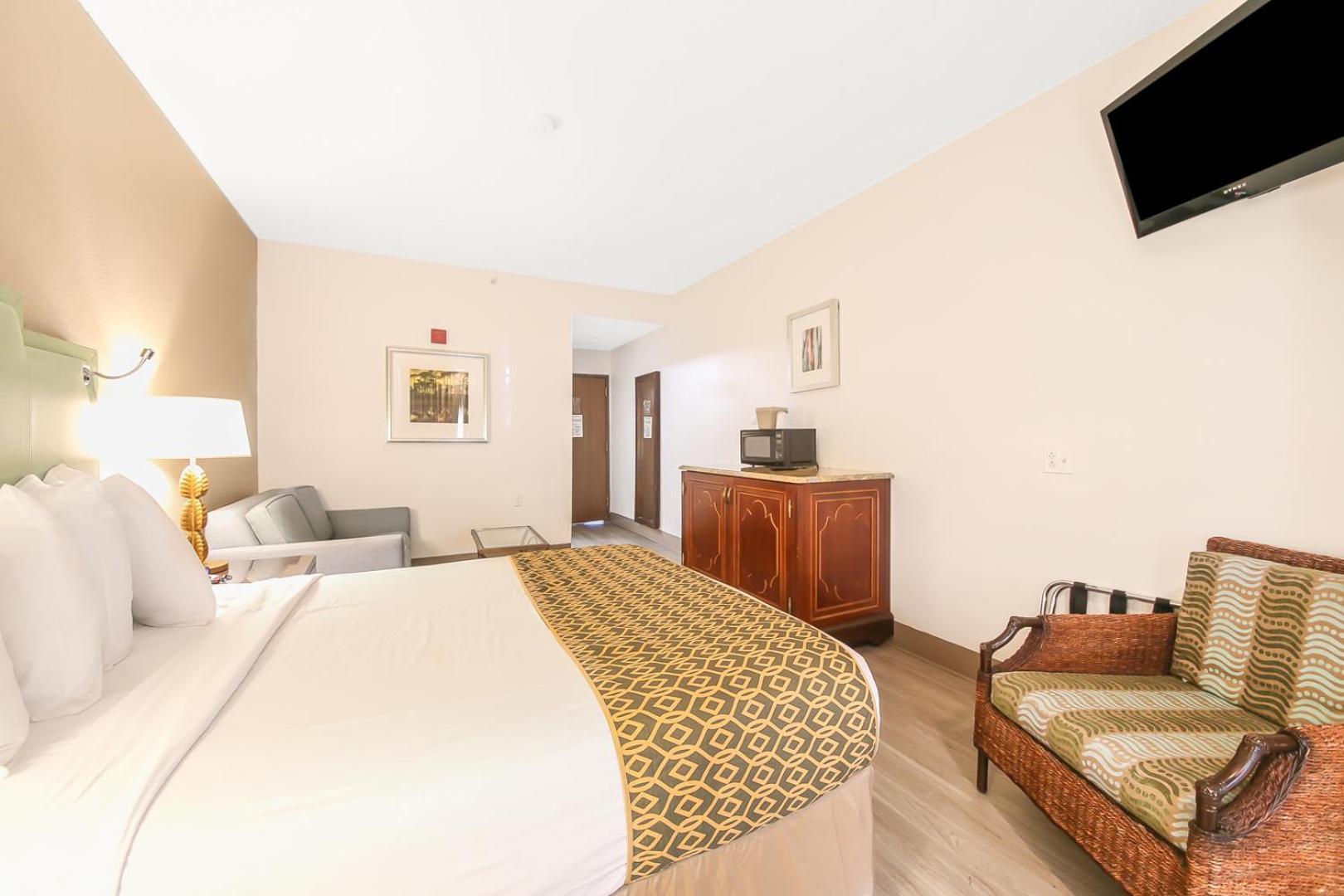 Quarto King com Acesso a Pessoas com Mobilidade/Audição Condicionada e Duche para Pessoas com Mobilidade Condicionada - Não Fumador