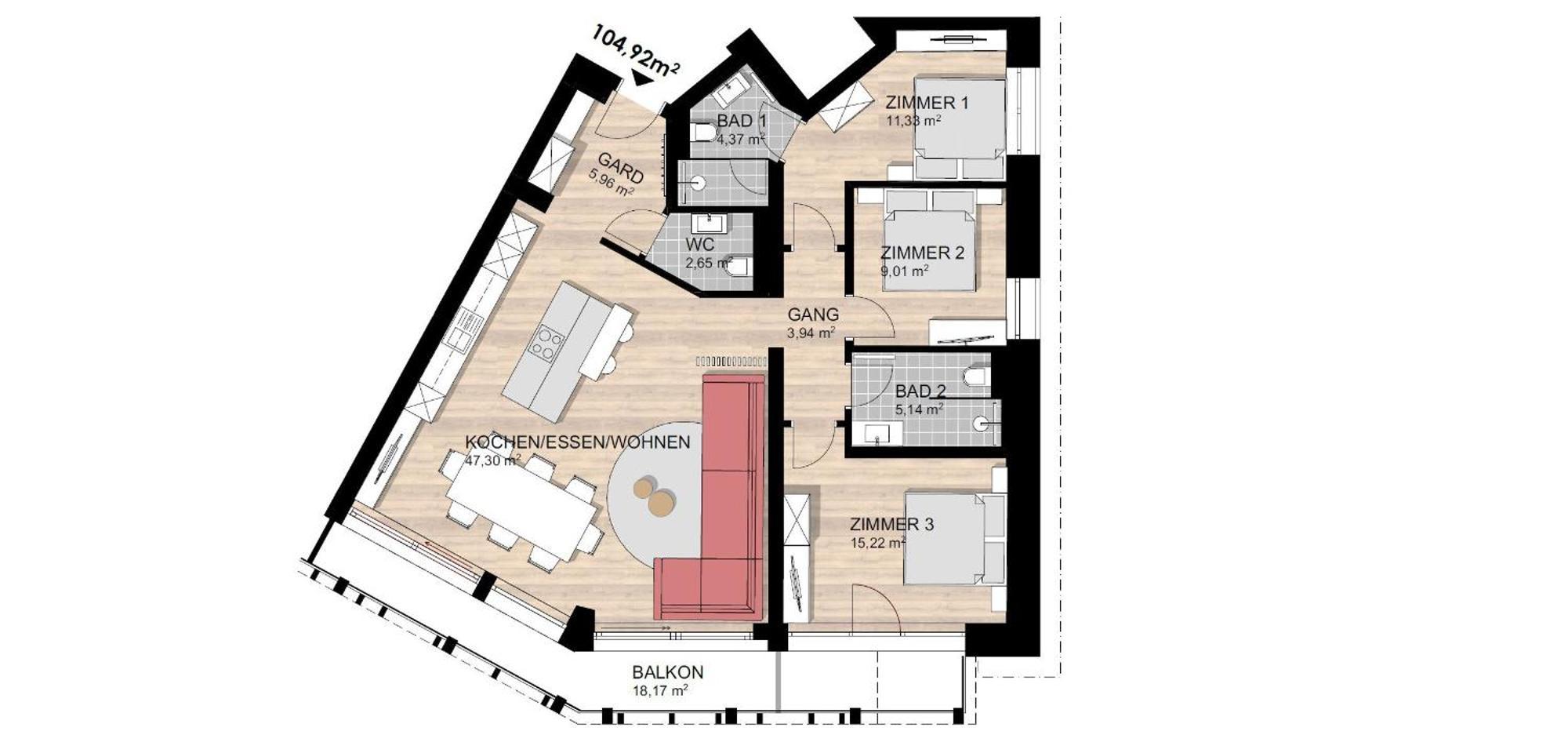 Apartamento Suite