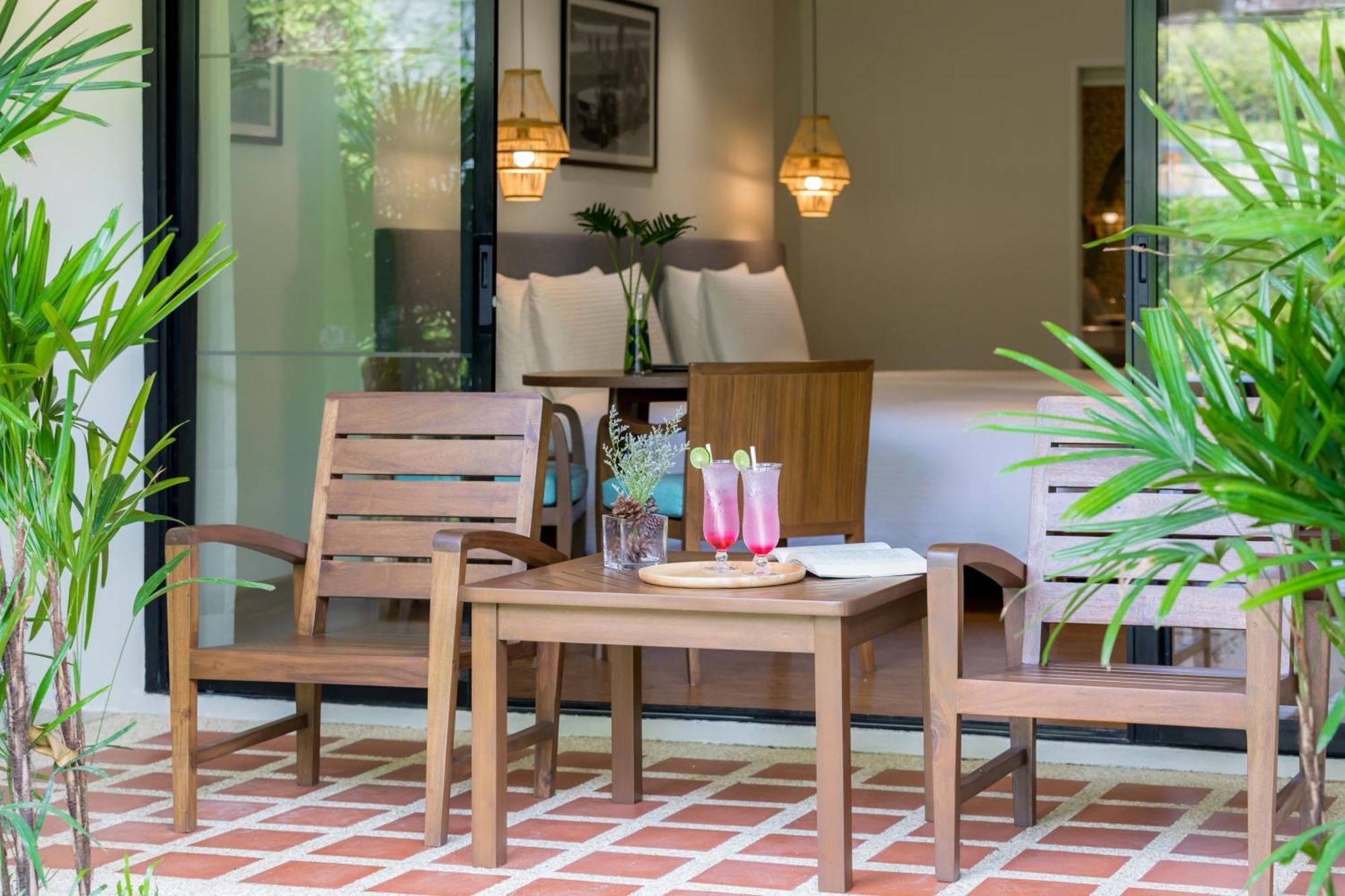 Hébergement 2 Lits Jumeaux Premier avec Terrasse et Jardin