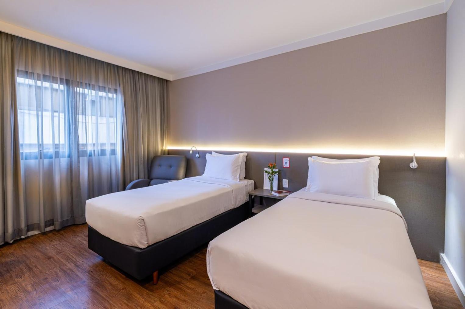 Deluxe Twin 2 Single Beds