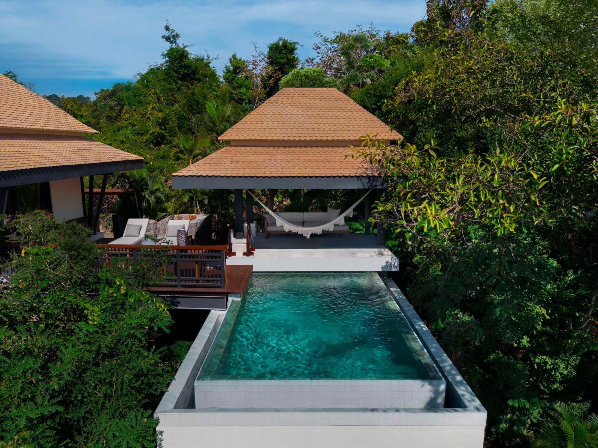 Villa com 2 Camas de Solteiro, Piscina e Vista da Baía