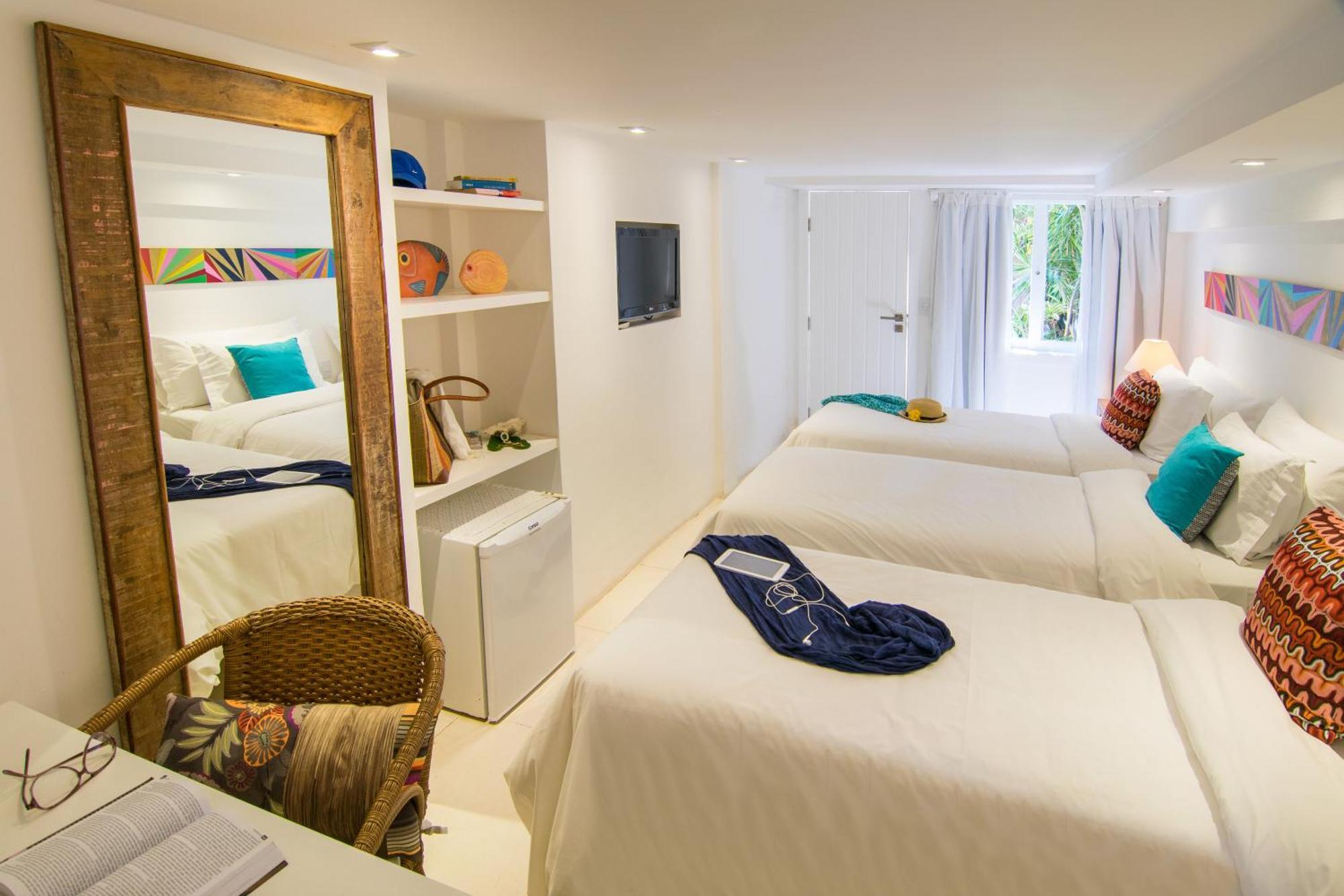 Quarto Standard com cama de casal ou 2 de Solteiro