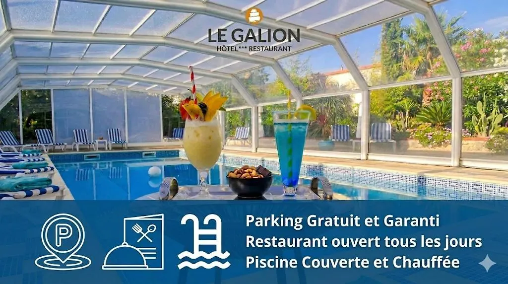 Le Galion Hotel et Restaurant Canet Plage - Logis-1