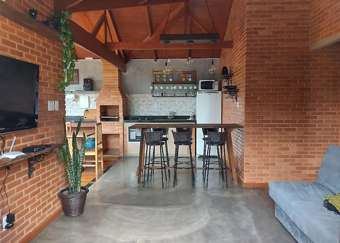 Villa da Serra Ibitipoca chalé família - 700m do centrinho