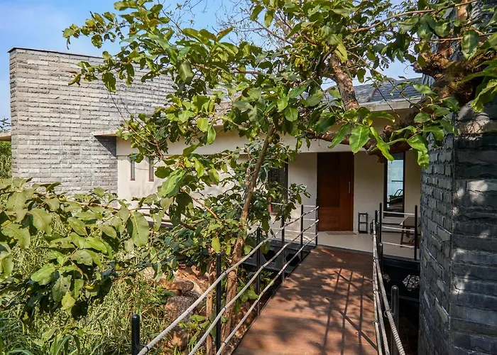 All Vacation Rentals Saffronstays Yahvi Waters By Kosha s - 2-Br Near Pawna Lake With Infinity Pool And Bonfire Setup