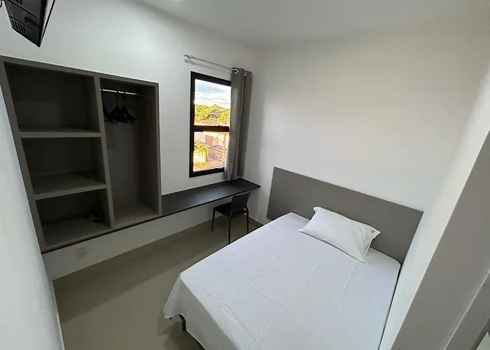 Hotel que aceita animais de estimação: NANO Suítes - solteiro