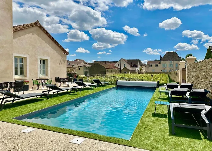 Hôtel Jacuzzi: Hotel Particulier Les Rêveries du CLOS Vignes &Spa Adult Only