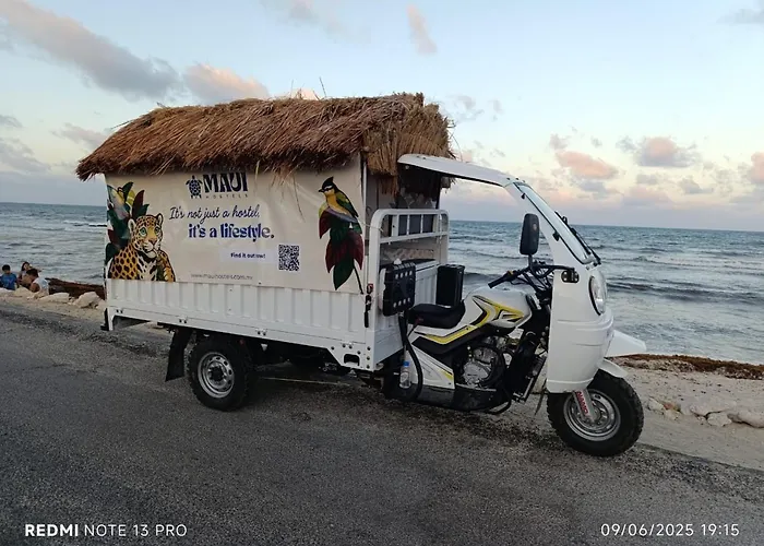 Hotel cerca del colegio: Maui Hostels Tulum