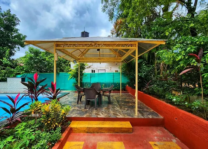 Aashiyana - The Dream Stays Ll Pvt Big Pool Ll 3 Ac Rooms Ll Gazebo Ll Wi-Fi