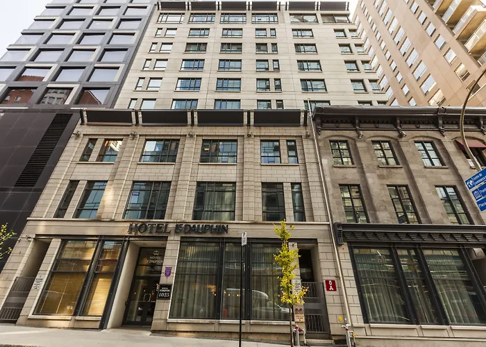 Hôtel accueillant les animaux: Le Dauphin Montréal Centre-Ville