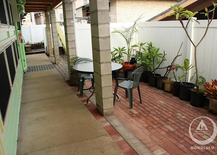 Beach hotel: Hostel Honolulu